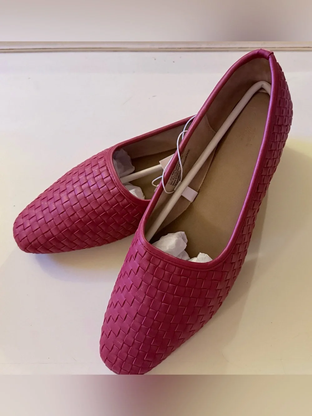 Universal Thread Lorna Woven Ted Vegan Leather with Memory Foam Size 12